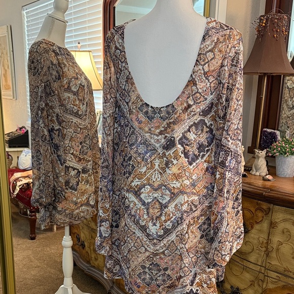 Show Me Your MuMu Bohemian Backless Dress - Picture 5 of 12